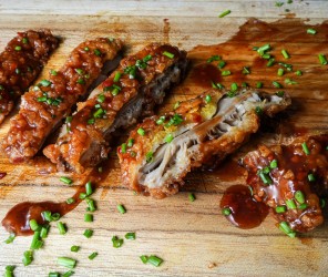 Vegane BBQ-Chili Chicken-Tender