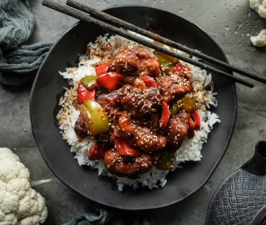 Bang Bang Blumenkohlwings Süss-Sauer