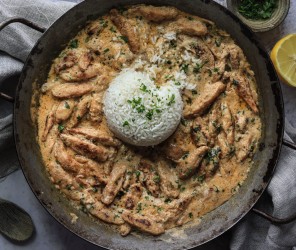 Veganisierte Gyros-Pfanne