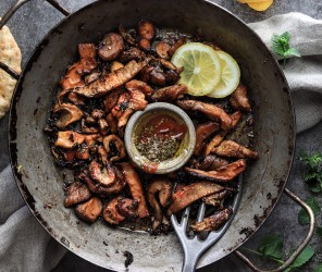 Grundrezept für Austernpilze als veganen Fleischersatz
