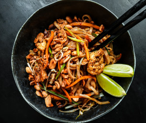 Pad Thai mit "Tofu-Chicken"