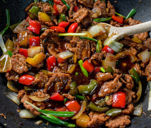 20 Min No Beef Wok "Vegan"